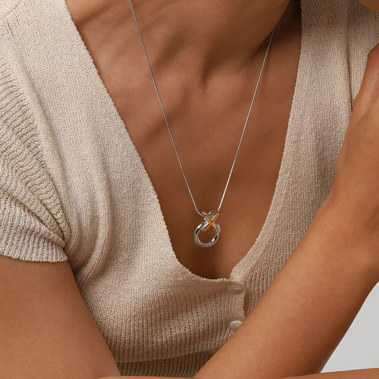 Naszyjnik Mirabelle Ring Kno