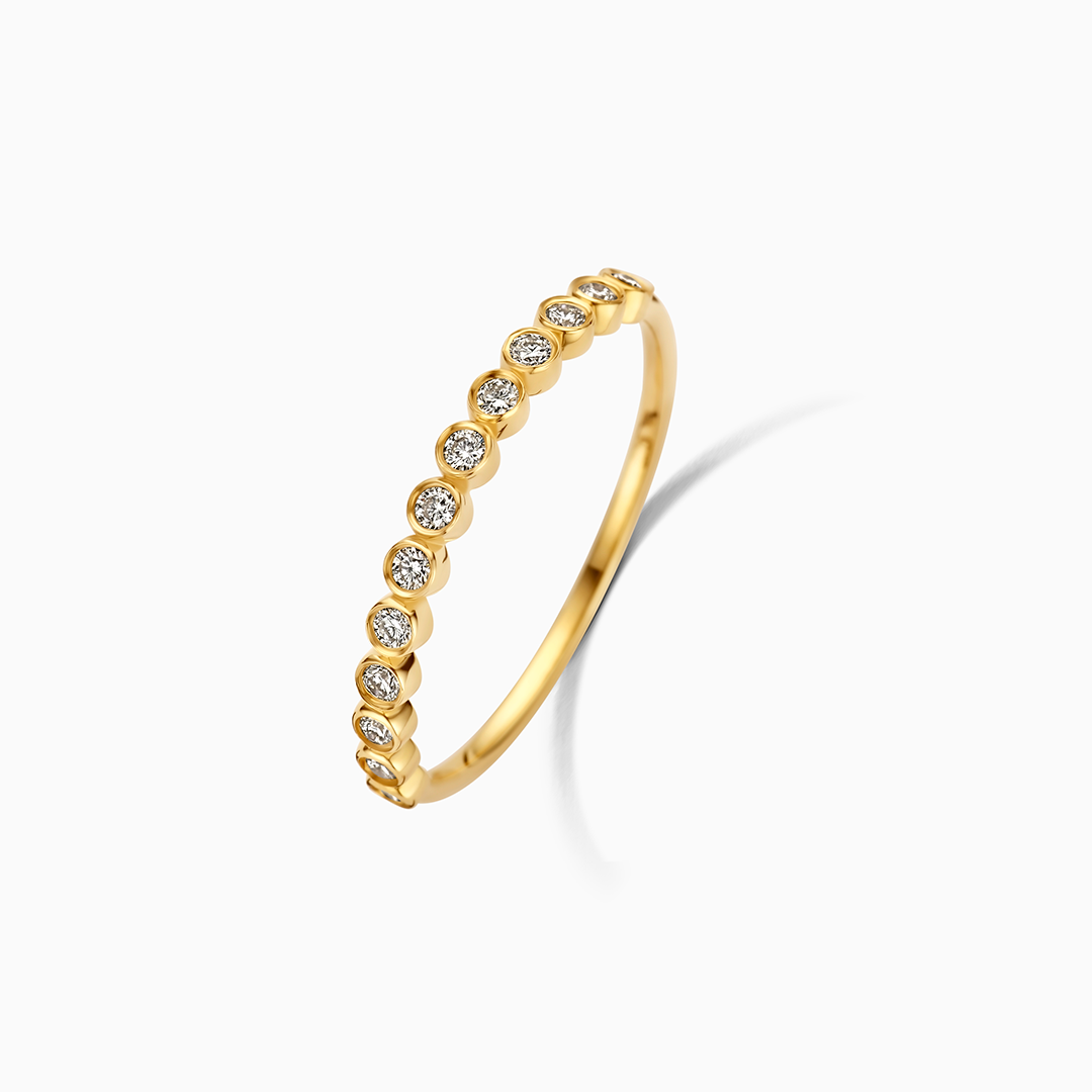 Diamentowy pierścień Bubble Ring