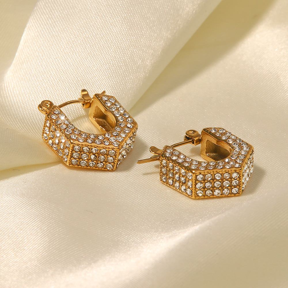 Sonora Gold z diamentowymi zawieszkami