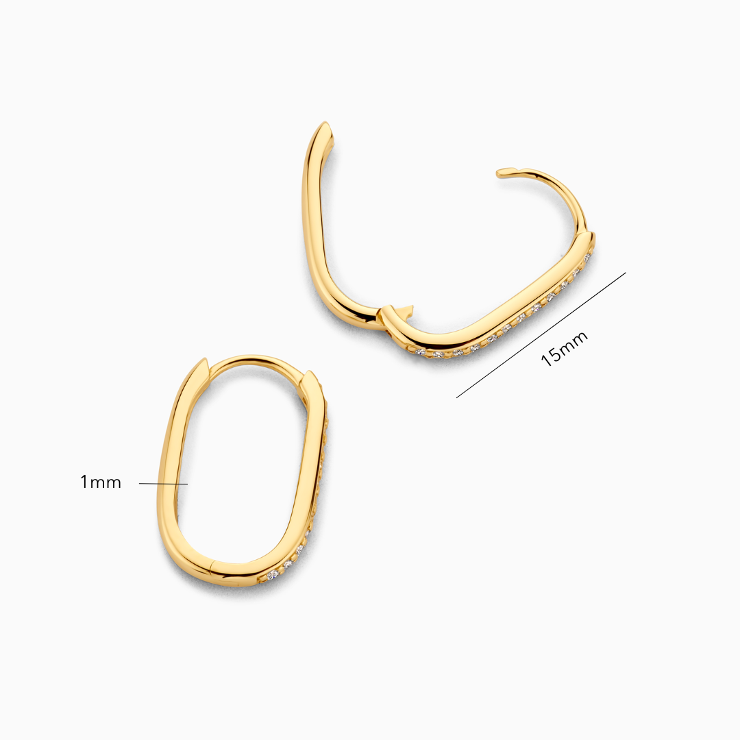 Diamant Icon Hoops