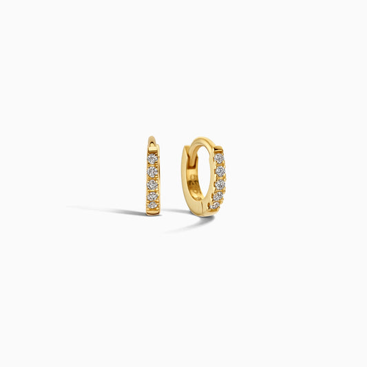 Diamond Huggies (8 mm)