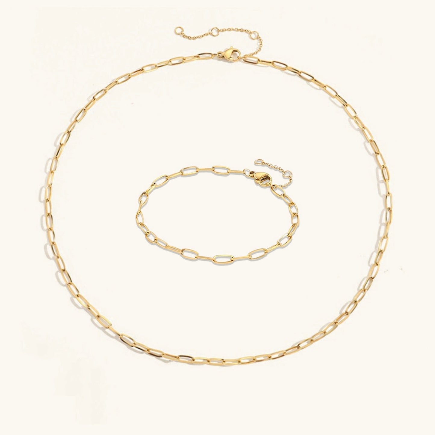 Zestaw łańcuszków Paperclip