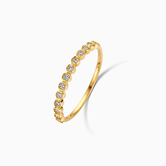 Diamentowy pierścień Bubble Ring
