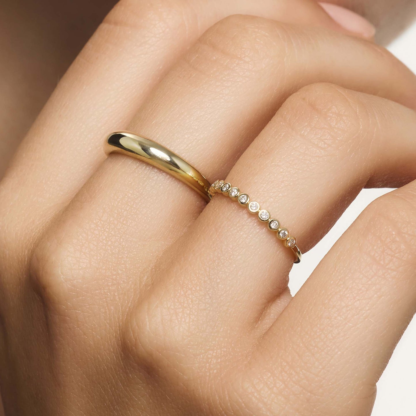 Diamentowy pierścień Bubble Ring