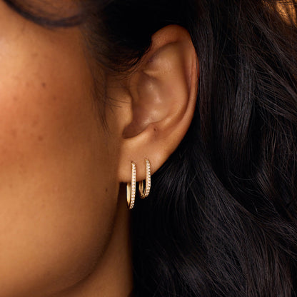 Diamant Icon Hoops