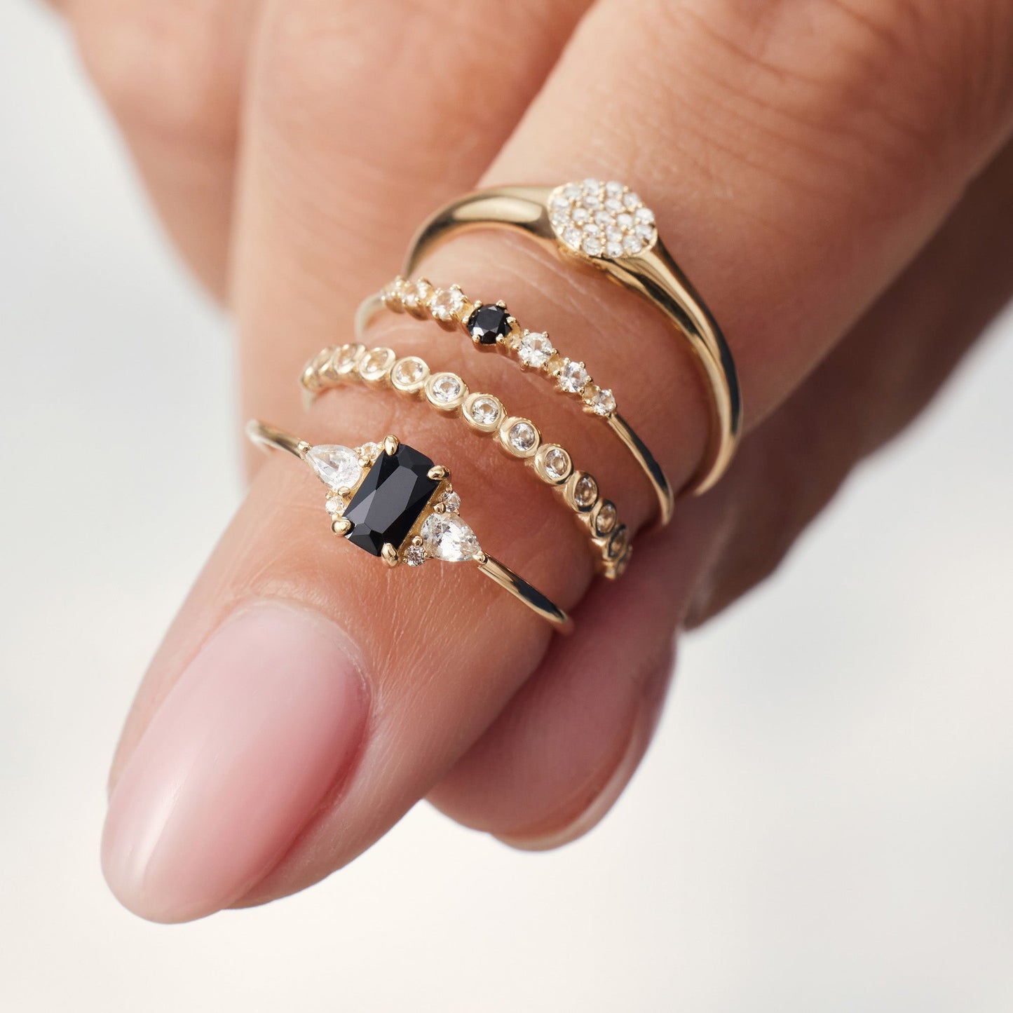 Diamentowy pierścień Bubble Ring