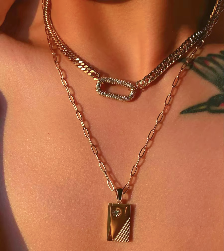 Diamentowy choker Kle