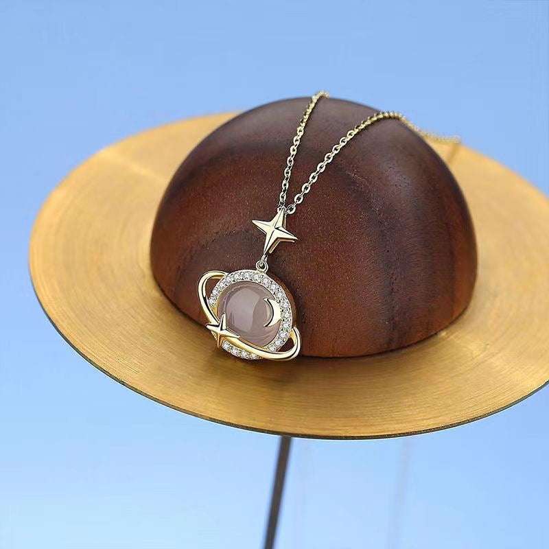 Naszyjnik Kosmiczne Światło Gwiazd