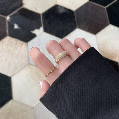 Złoty pierścionek Kryształowa Kopuła