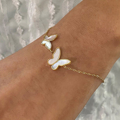 Bransoletka Blaire Butterfly Pearl