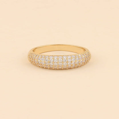 Złoty pierścionek Kryształowa Kopuła