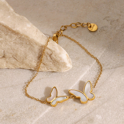 Bransoletka Blaire Butterfly Pearl