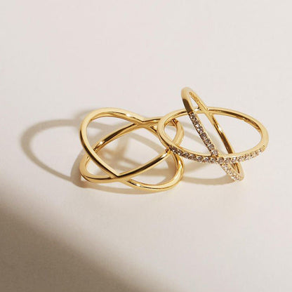 Złoty pierścionek Harmonii Evy