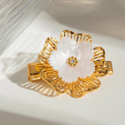 Spinka do włosów Petal Pearl