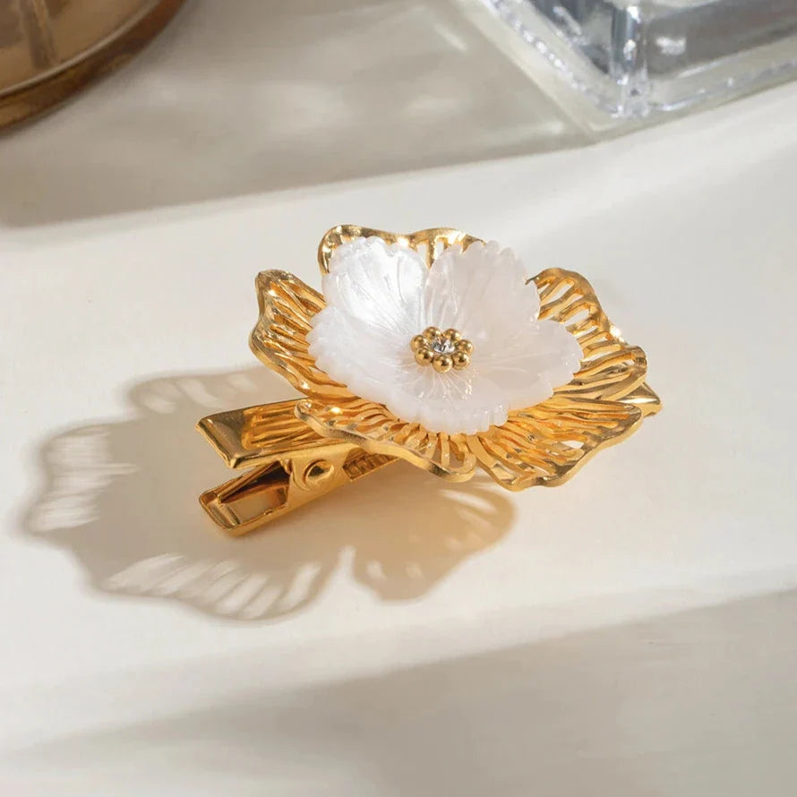 Spinka do włosów Petal Pearl