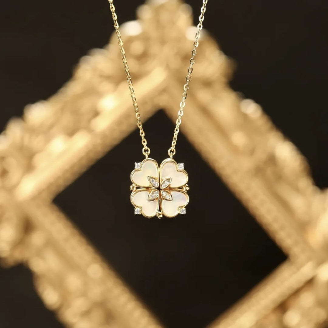 Naszyjnik muzyczny z koniczyną