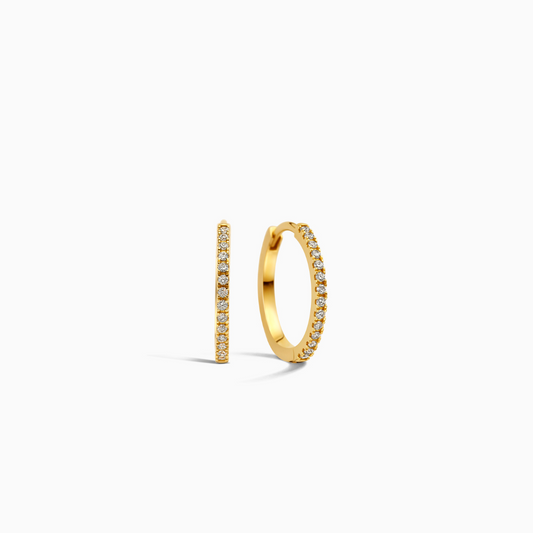 Diamond Huggies (15 mm)