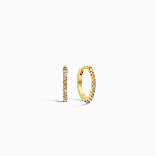 Diamond Huggies (12 mm)